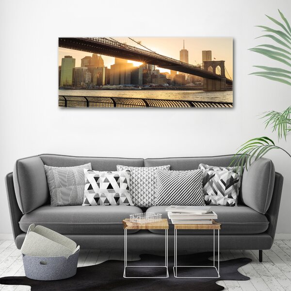 Foto obraz na plátně Brooklynský most oc-91387944