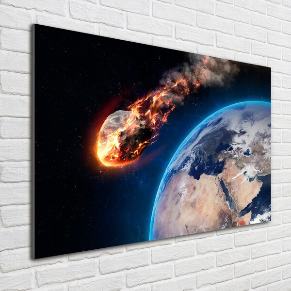 Fotoobraz na skle Padající meteor osh-91563297
