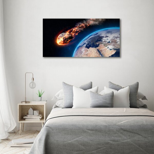 Foto obraz na plátně Padající meteor oc-91563297