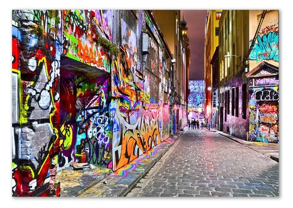 Foto-obrah sklo tvrzené Barevné graffiti osh-91654660
