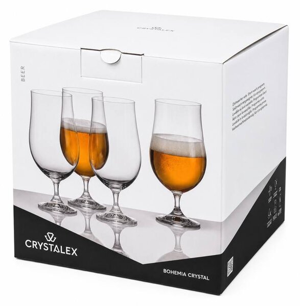 Crystalex Sklenice na pivo Bar 380 ml 4 ks