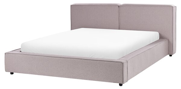 Postel Tkanina LINARDS 160 x 200 cm Taupe