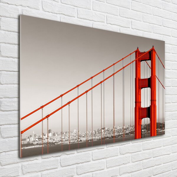 Foto obraz sklo tvrzené Most San Francisco osh-91736681