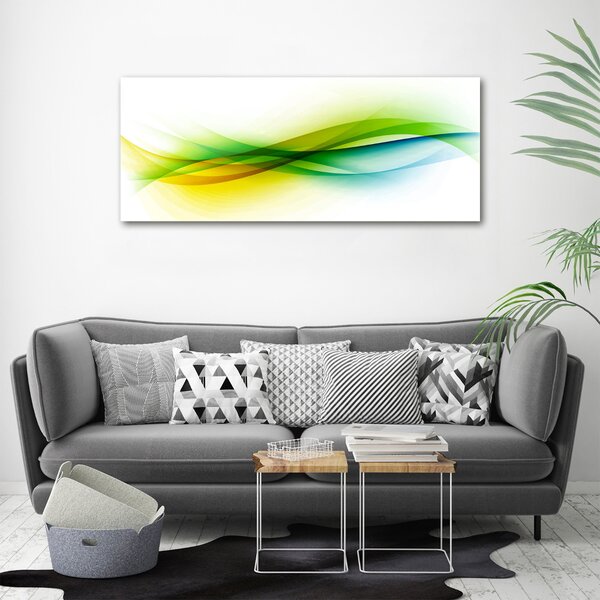 Moderní obraz canvas na rámu Abstrakce vlny oc-91760180
