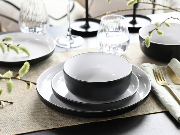 KOMBINOVANÁ SOUPRAVA 16dílné kamenina Creatable - Online Only nádobí, Online Only