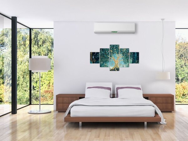 Obraz - Strom života ve vesmíru (125x70 cm)