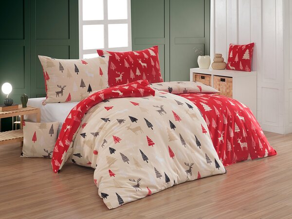 Povlečení Patti Flanel premium 1x 140/200, 1x 70/90