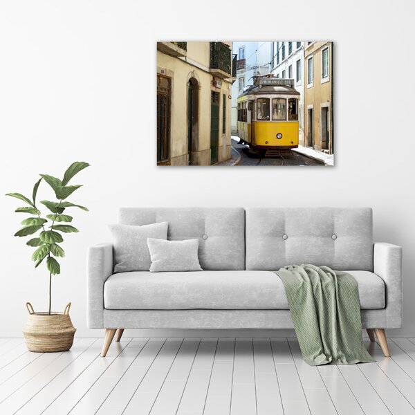 Foto obraz na plátně do obýváku Tramvaj Lisabone oc-91921611