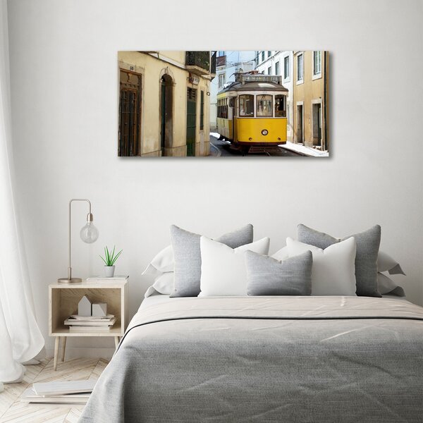Foto obraz na plátně do obýváku Tramvaj Lisabone oc-91921611