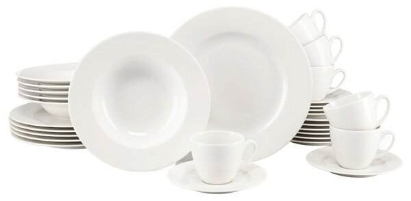 KOMBINOVANÁ SOUPRAVA, 30dílné, porcelán Creatable - Online Only nádobí, Online Only