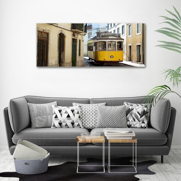 Foto obraz na plátně do obýváku Tramvaj Lisabone oc-91921611