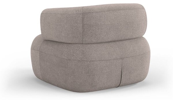 Béžové křeslo z textilie bouclé Jenny – Micadoni Home