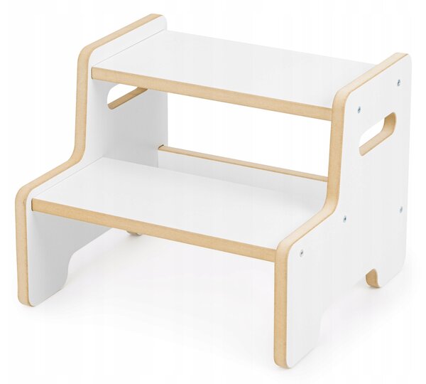 Plošina Kitchen Helper Kuchyňský pomocník Bílá stolička pro děti