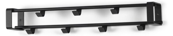 Černý kovový nástěnný věšák 60 cm Rex – Spinder Design