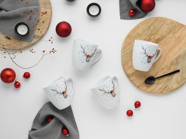 SADA HRNKŮ NA KÁVU porcelán keramika Creatable - Kolekce nádobí, Online Only