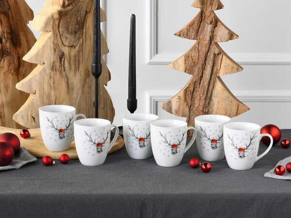SADA HRNKŮ NA KÁVU porcelán keramika Creatable - Kolekce nádobí, Online Only