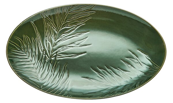 Oválný servírovací talíř Mikasa Jardin 36 × 22,5 cm, zelený MKJDSRVPLATOV