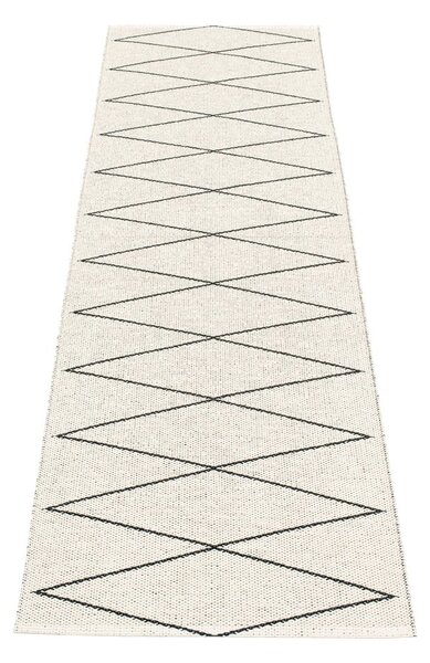 Černý vnitřní a venkovní běhoun 70x240 cm Max Black – Pappelina