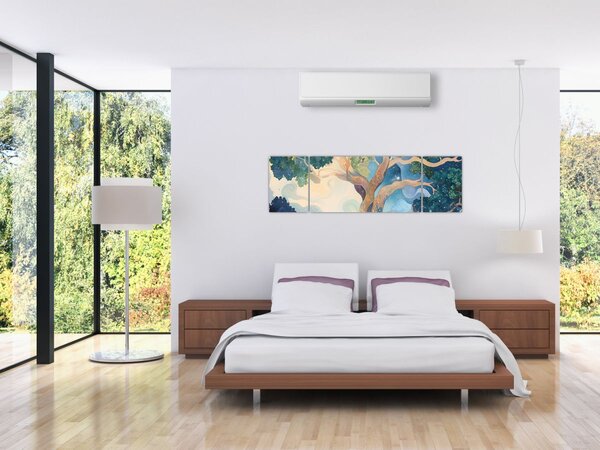 Obraz - Vesmírný strom (170x50 cm)