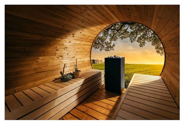 HUUM saunová kamna elektrická CORE Black, 9kW