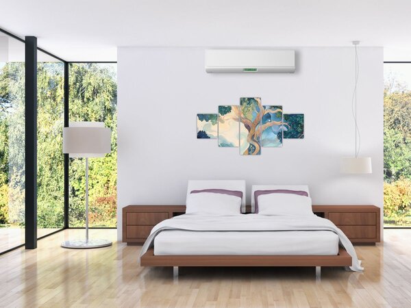 Obraz - Vesmírný strom (125x70 cm)