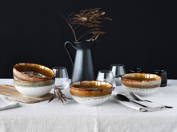 SADA MISEK kamenina keramika 17,5 cm Creatable - Sada misek, Online Only