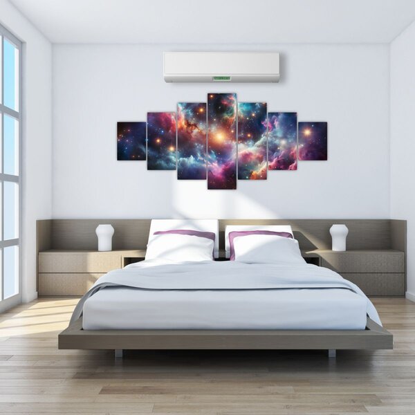 Obraz - Temný vesmír (210x100 cm)