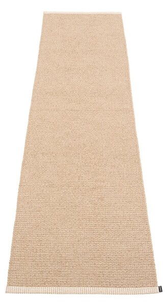 Béžový vnitřní a venkovní běhoun 60x250 cm Mono Light Nougat – Pappelina