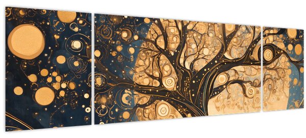 Obraz - Surrealistický strom (170x50 cm)