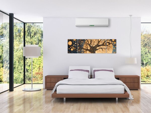 Obraz - Surrealistický strom (170x50 cm)