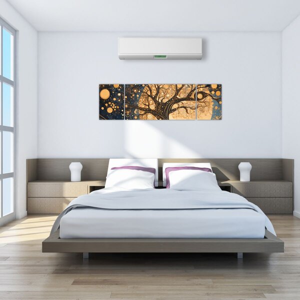 Obraz - Surrealistický strom (170x50 cm)