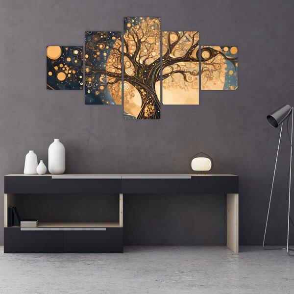 Obraz - Surrealistický strom (125x70 cm)