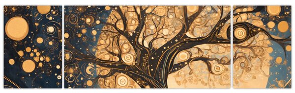 Obraz - Surrealistický strom (170x50 cm)