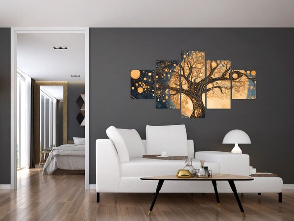 Obraz - Surrealistický strom (125x70 cm)