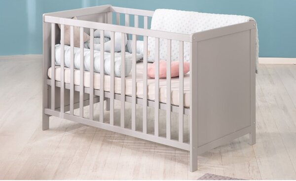 Šedá/taupe postýlka 60x120 cm Hamburg – Roba