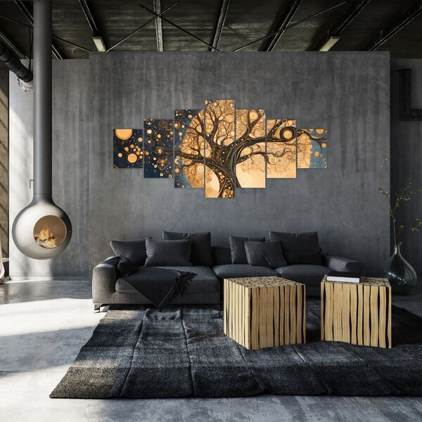 Obraz - Surrealistický strom (210x100 cm)