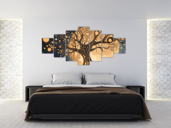 Obraz - Surrealistický strom (210x100 cm)