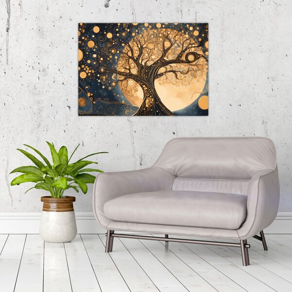 Obraz - Surrealistický strom (70x50 cm)