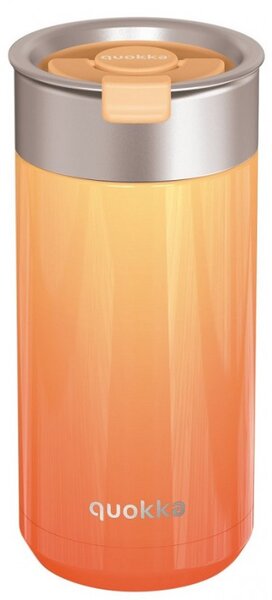 Quokka Termohrnek se sítkem Boost, 400ml, Quokka, apricot orange