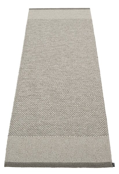Šedý vnitřní a venkovní běhoun 85x260 cm Edit Warm Grey – Pappelina