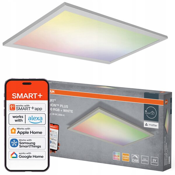 Obdélníkový LED panel Osram bílý