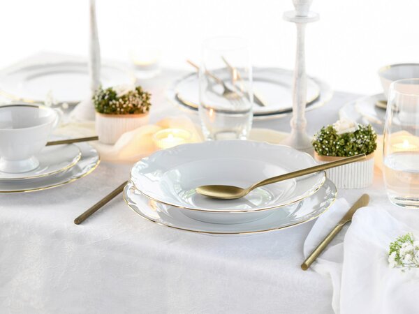 KOMBINOVANÁ SOUPRAVA, 30dílné, porcelán Creatable - Online Only nádobí, Online Only