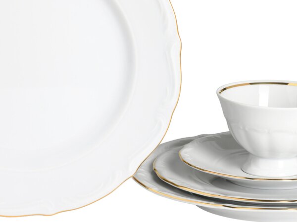 KOMBINOVANÁ SOUPRAVA, 30dílné, porcelán Creatable - Online Only nádobí, Online Only
