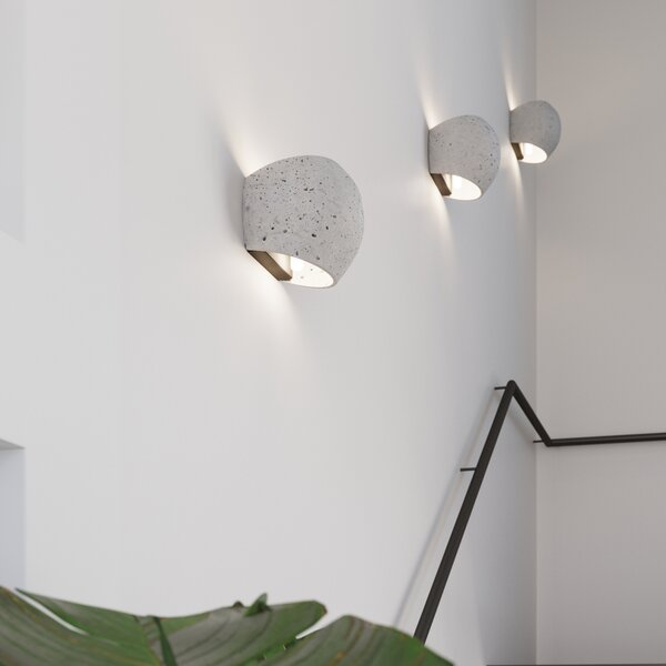 Sollux Lighting Nástěnné svítidlo GLOBE betonové