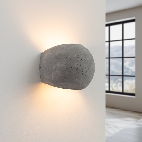 Sollux Lighting Nástěnné svítidlo GLOBE betonové