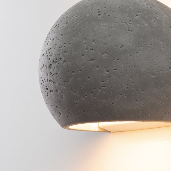 Sollux Lighting Nástěnné svítidlo GLOBE betonové