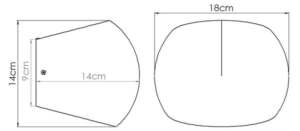 Sollux Lighting Nástěnné svítidlo GLOBE betonové