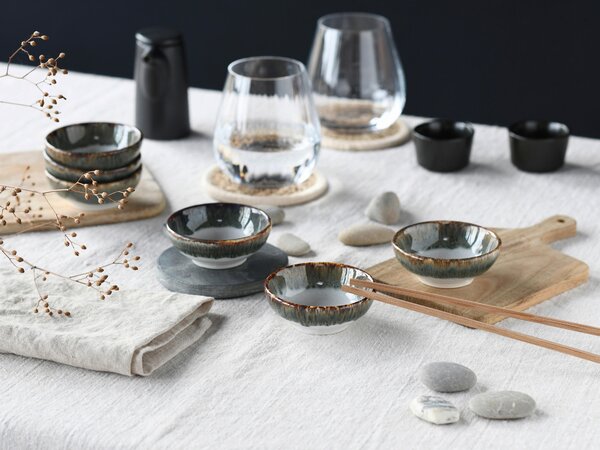 SADA MISEK NA OMÁČKU kamenina keramika Creatable - Kolekce nádobí, Online Only