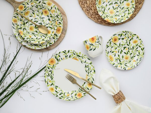 KOMBINOVANÁ SOUPRAVA, 16dílné, pórovina Creatable - Online Only nádobí, Online Only