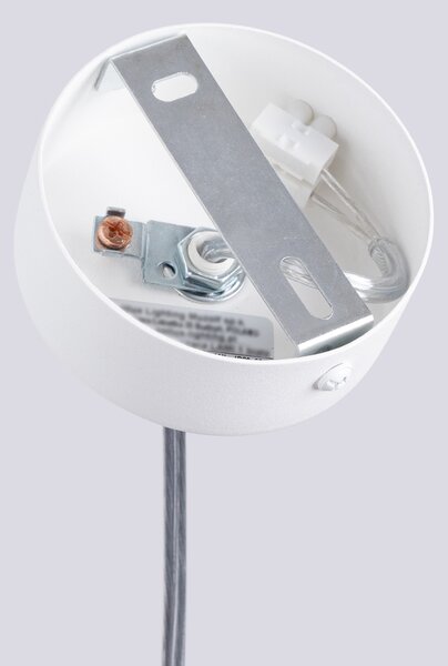 Sollux Lighting Závěsné svítidlo LAMI 1 bílé